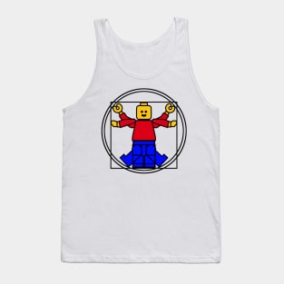 Lego Man Vitruvius Tank Top